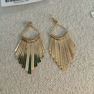 Dangle Gold Earrings